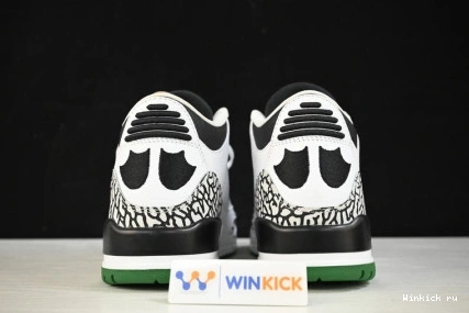 White Pit 3 Jordan Oregon Ducks Retro Crew 1030